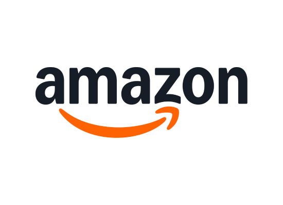 Amazon logo on a white background 
