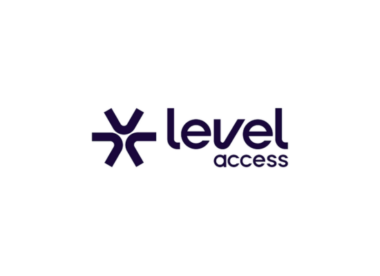 Level access logo on a white background 